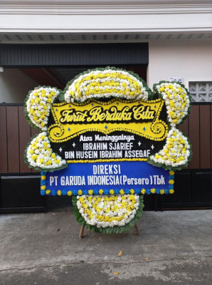 Papan Bunga Duka di Prabu